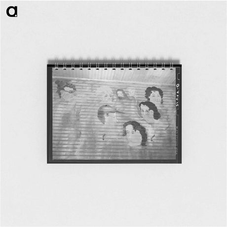 アートメモ帳-Loading Hulled Peas
 - ラッセル リー Memo.