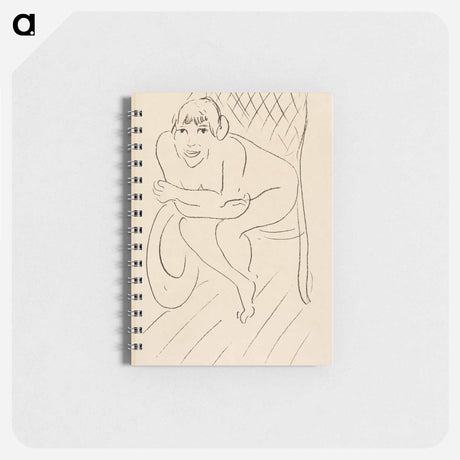 アートメモ帳-Nude Seated in a Rocking Chair
 - イェール大学アートギャラリー Memo.