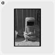 アートポストカード-Gunnar Kvande's Winter Stove
 - ラッセル リー Postcard.