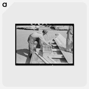 アートポストカード-House Plant
 - ラッセル リー Postcard.