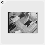 アートポストカード-Bootmaking Shop
 - ラッセル リー Postcard.