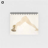 アートメモ帳-Nude Standing with head on ground
 - イェール大学アートギャラリー Memo.