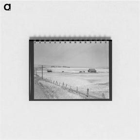アートメモ帳-Washington, Klickitat County, near Goldendale - ドロテア ラング Memo.