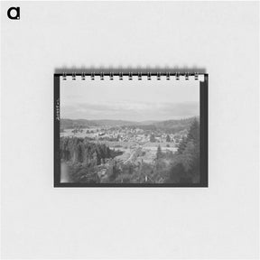 アートメモ帳-Western Washington, Thurston County, Tenino, Washington - ドロテア ラング Memo.