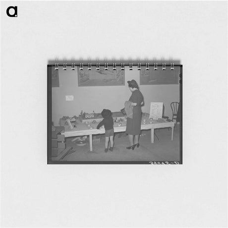 アートメモ帳-Barn Erection
 - ラッセル リー Memo.