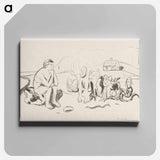アートパネル-Alfas Nachkommen
 - イェール大学アートギャラリー Canvas.
