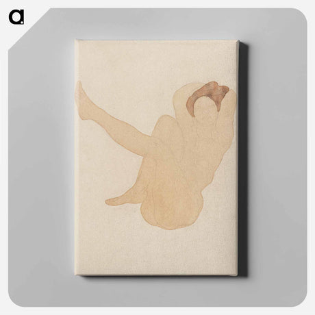 アートパネル-Nude Seated, Left Leg Extended
 - イェール大学アートギャラリー Canvas.