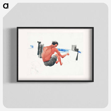 The Artist on the Beach Sketching
 - イェール大学アートギャラリー Poster.