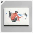 アートパネル-The Artist on the Beach Sketching
 - イェール大学アートギャラリー Canvas.