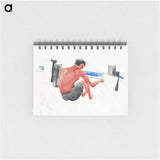 アートメモ帳-The Artist on the Beach Sketching
 - イェール大学アートギャラリー Memo.
