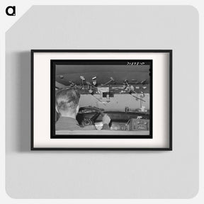 アートポスター-Trinkets in an Agricultural Worker's Automobile
 - ラッセル リー Poster.
