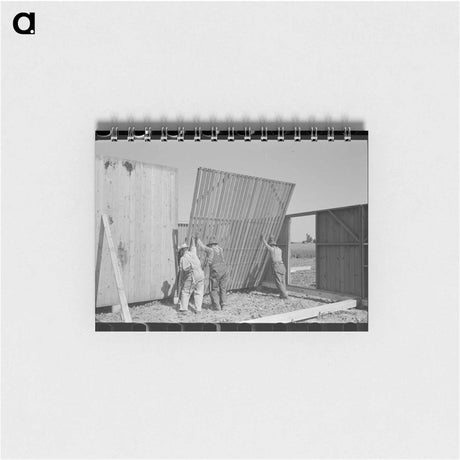 アートメモ帳-Tobacco near Berlin, Connecticut
 - ラッセル リー Memo.