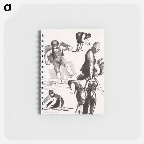 アートメモ帳-Bathing Beach
 - ボストン公共図書館 Memo.