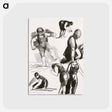 アートポストカード-Bathing Beach
 - ボストン公共図書館 Postcard.
