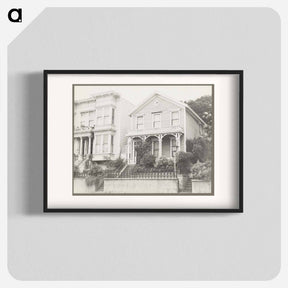 アートポスター-Homes of Bush Street residents - ドロテア ラング Poster.