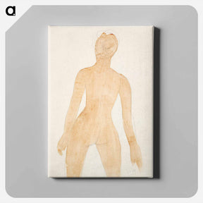 アートパネル-Standing Nude
 - イェール大学アートギャラリー Canvas.