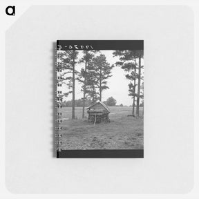 アートメモ帳-Henhouse on tobacco farm - ドロテア ラング Memo.