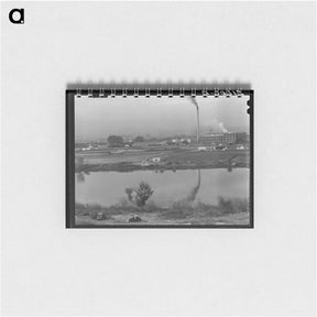 アートメモ帳-Untitled photo, possibly related to: Sugar beet factory along Snake River - ドロテア ラング Memo.
