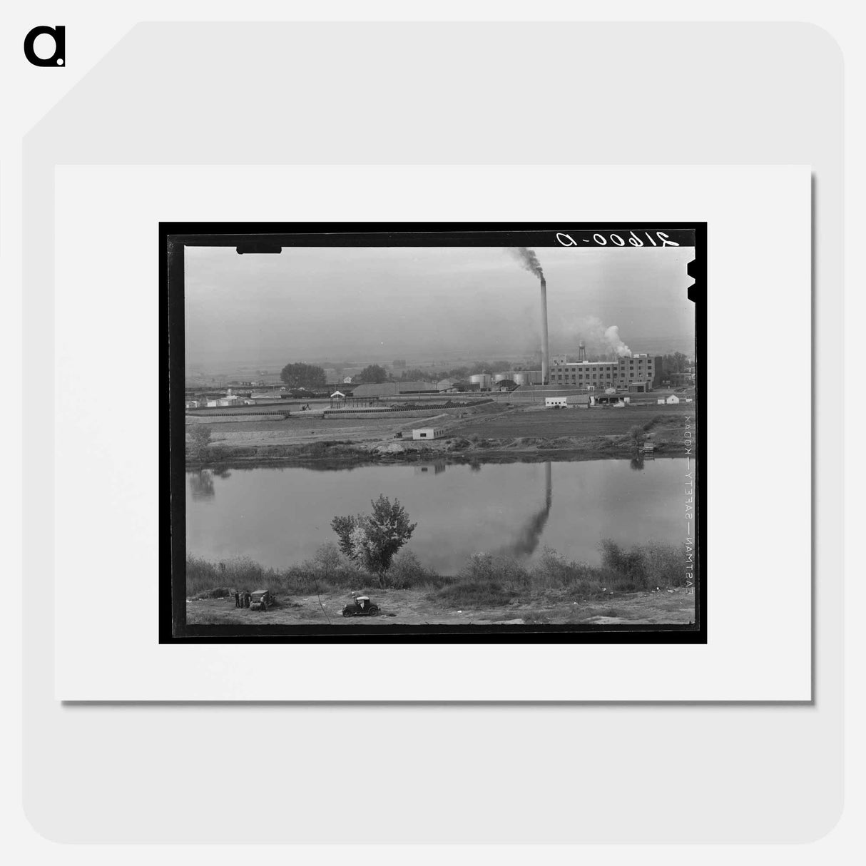 Untitled photo, possibly related to: Sugar beet factory along Snake River - Dorothea Lange Poster.