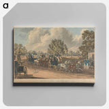 アートパネル-The Four-in-Hand Hunt Club-Hyde Park
 - イェール大学アートギャラリー Canvas.