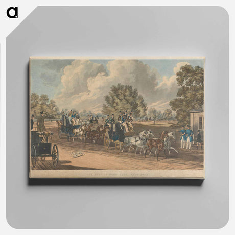 アートパネル-The Four-in-Hand Hunt Club-Hyde Park
 - イェール大学アートギャラリー Canvas.