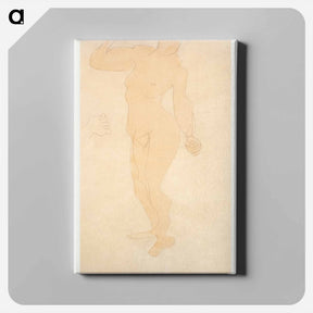 アートパネル-Standing Nude
 - イェール大学アートギャラリー Canvas.
