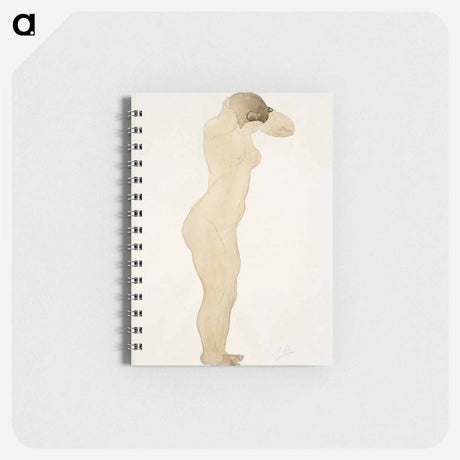 アートメモ帳-Standing Nude, Hands Clasped Behind Neck
 - イェール大学アートギャラリー Memo.