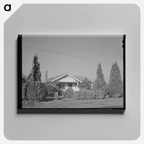 アートパネル-Signs in Service Station
 - ラッセル リー Canvas.