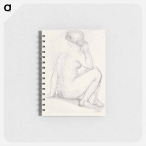アートメモ帳-Female Nude, Seated
 - イェール大学アートギャラリー Memo.