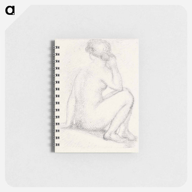 アートメモ帳-Female Nude, Seated
 - イェール大学アートギャラリー Memo.