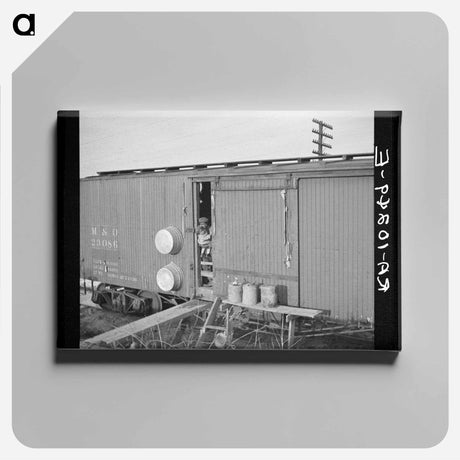 アートパネル-Shasta Dam Detail
 - ラッセル リー Canvas.
