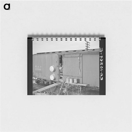 アートメモ帳-Shasta Dam Detail
 - ラッセル リー Memo.