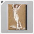 アートパネル-Standing Female Nude
 - イェール大学アートギャラリー Canvas.