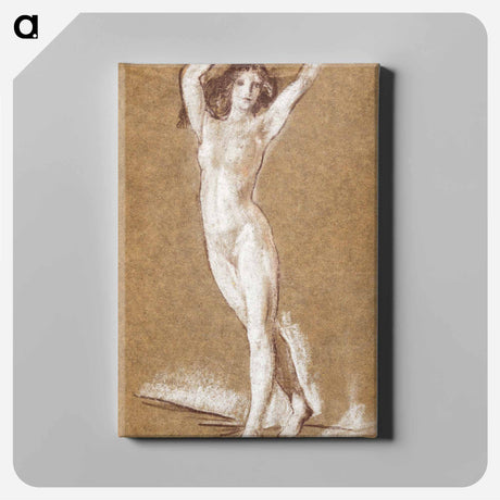 アートパネル-Standing Female Nude
 - イェール大学アートギャラリー Canvas.