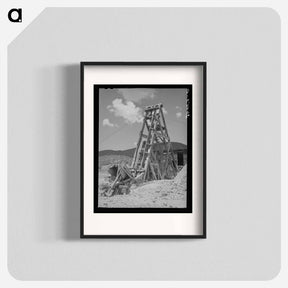 アートポスター-Head Frame, Pinos Altos
 - ラッセル リー Poster.
