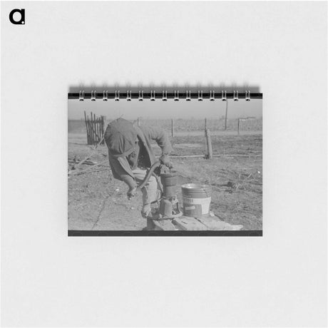 アートメモ帳-Head Frame, Pinos Altos
 - ラッセル リー Memo.