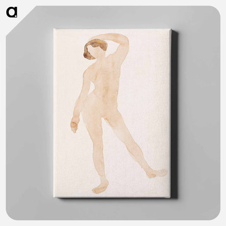 アートパネル-Study of a Nude (Standing, front, hand on head)
 - イェール大学アートギャラリー Canvas.