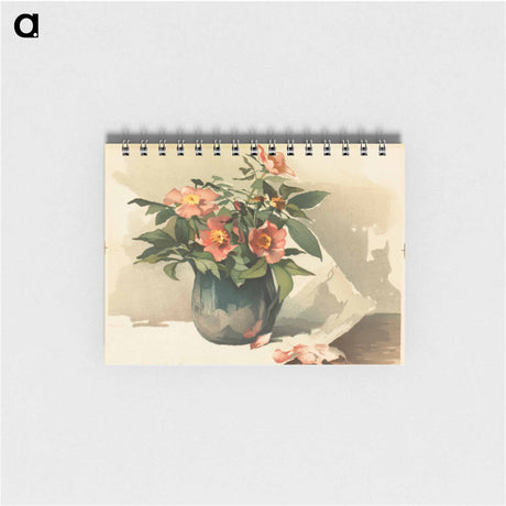 アートメモ帳-Two Florals
 - ボストン公共図書館 Memo.