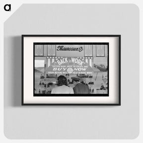 アートポスター-San Antonio Window Shoppers
 - ラッセル リー Poster.