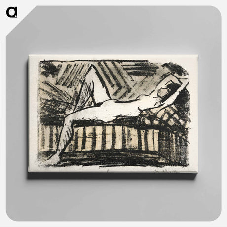 アートパネル-Nude Reclining
 - イェール大学アートギャラリー Canvas.