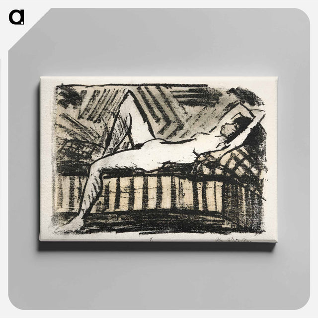 アートパネル-Nude Reclining
 - イェール大学アートギャラリー Canvas.
