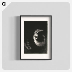アートポスター-It Is a Skull, Crowned with Roses. It Dominates a Woman’s Pearly–White Torso
 - イェール大学アートギャラリー Poster.