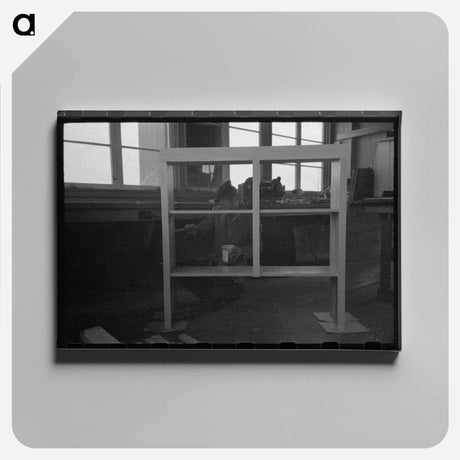 アートパネル-In the Woodwork Class
 - ラッセル リー Canvas.