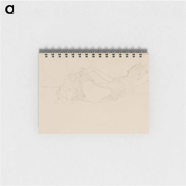 アートメモ帳-Woman Lying on her Back, Partly Dressed
 - イェール大学アートギャラリー Memo.