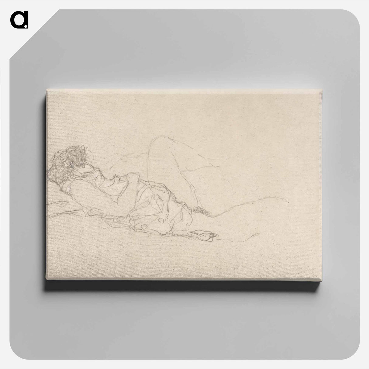 アートパネル-Sleeping Woman
 - イェール大学アートギャラリー Canvas.