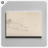アートパネル-Sleeping Woman
 - イェール大学アートギャラリー Canvas.