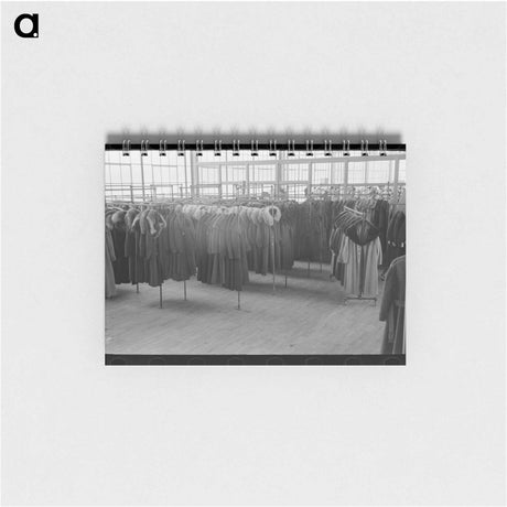 アートメモ帳-Ladies' Coats, Hightstown, New Jersey
 - ラッセル リー Memo.