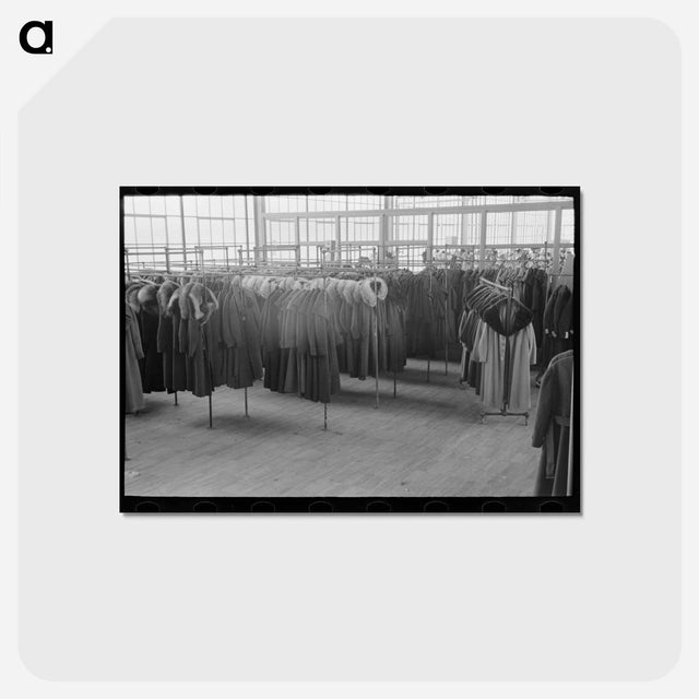 アートポストカード-Ladies' Coats, Hightstown, New Jersey
 - ラッセル リー Postcard.