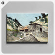アートパネル-Landscape with Water Mill
 - イェール大学アートギャラリー Canvas.
