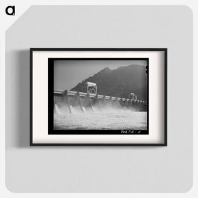 アートポスター-Bonneville Dam, Oregon
 - ラッセル リー Poster.
